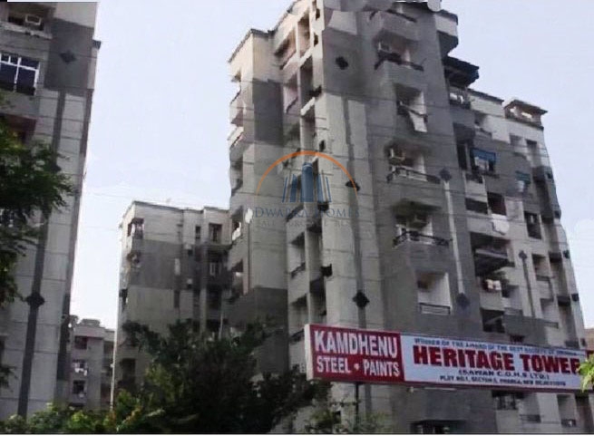 4 bhk 3 bath Apartment Available for sale in Heritage Apartments Sector 11 Dwarka